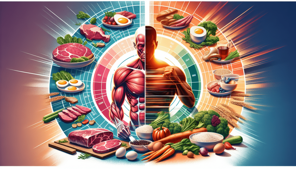 Illustration of nutrient timing for fat loss